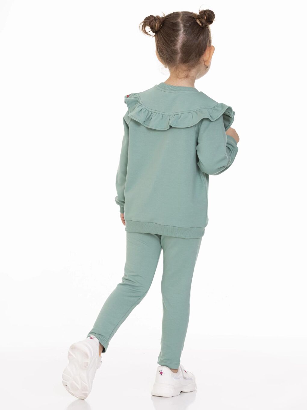 Turkuaz Yakası Meyve Baskılı Takım 54304-3