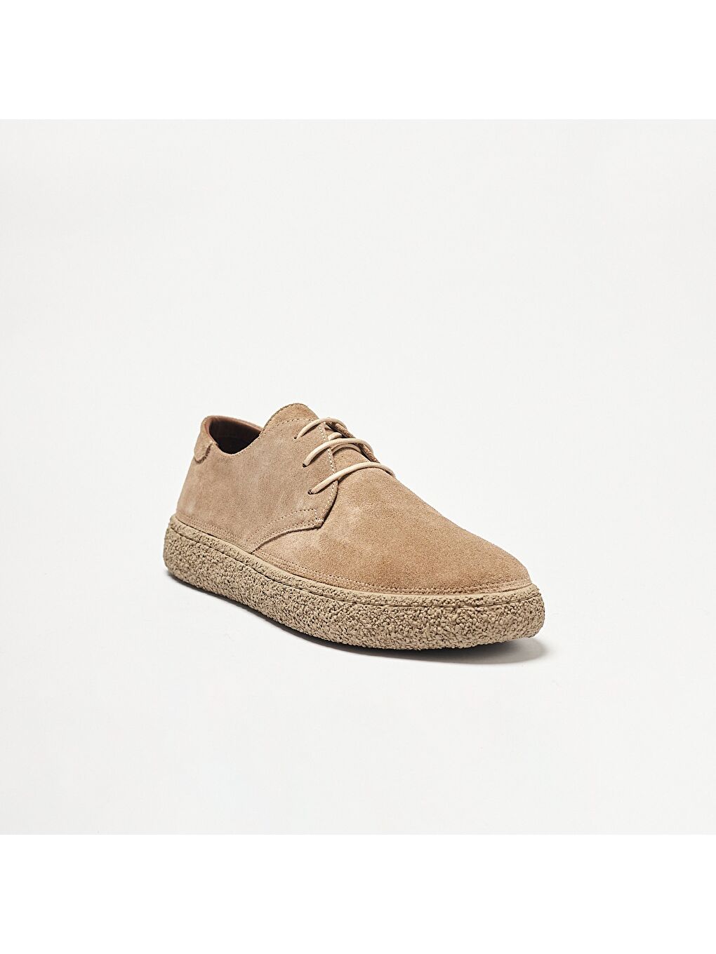 Bej Erkek Oxford ( Klasik) OG-2182 2166 Suggero Süet-1