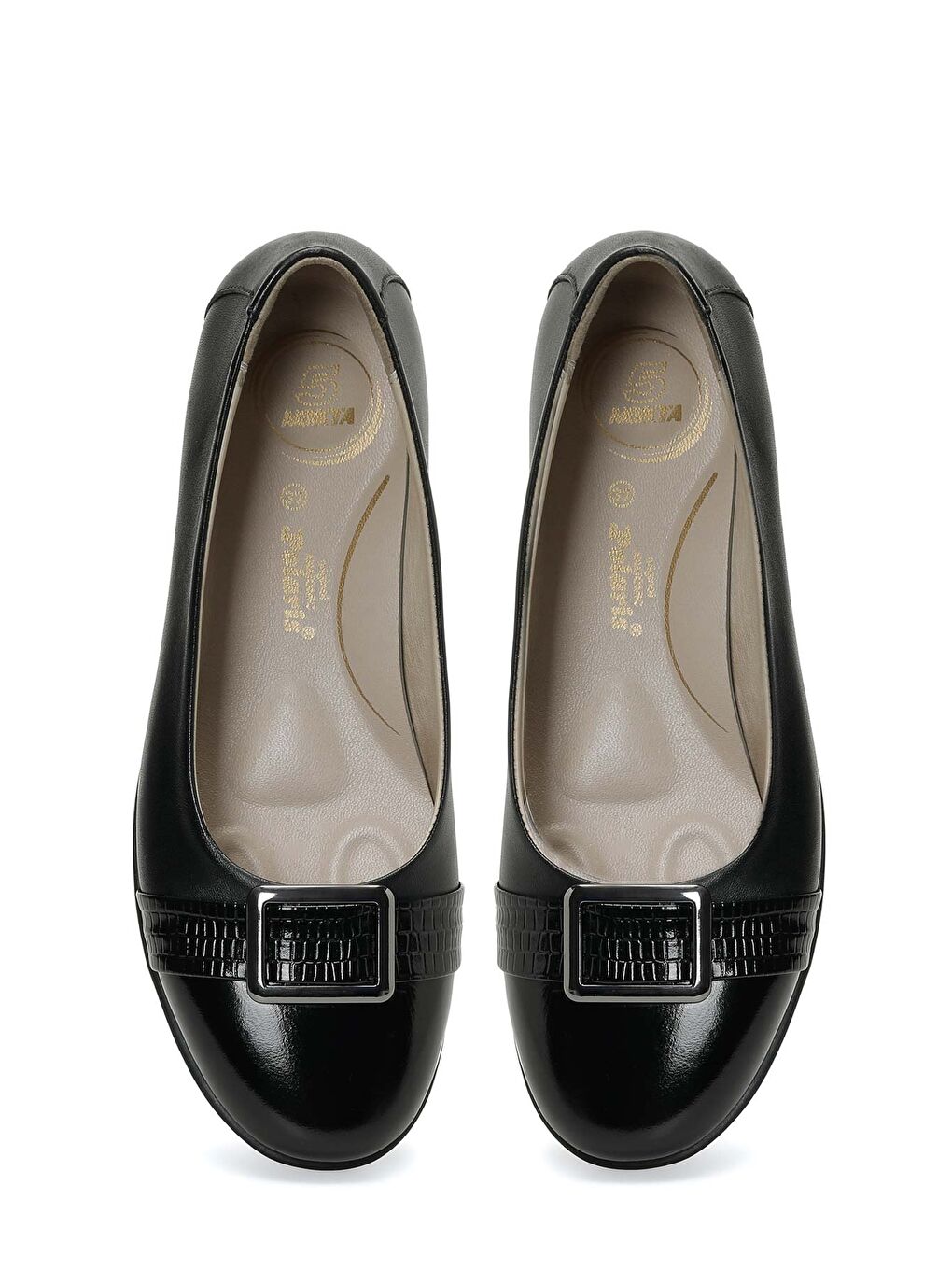 105779.Z Siyah Kadın Dolgu Topuklu Klasik Ayakkabı-3