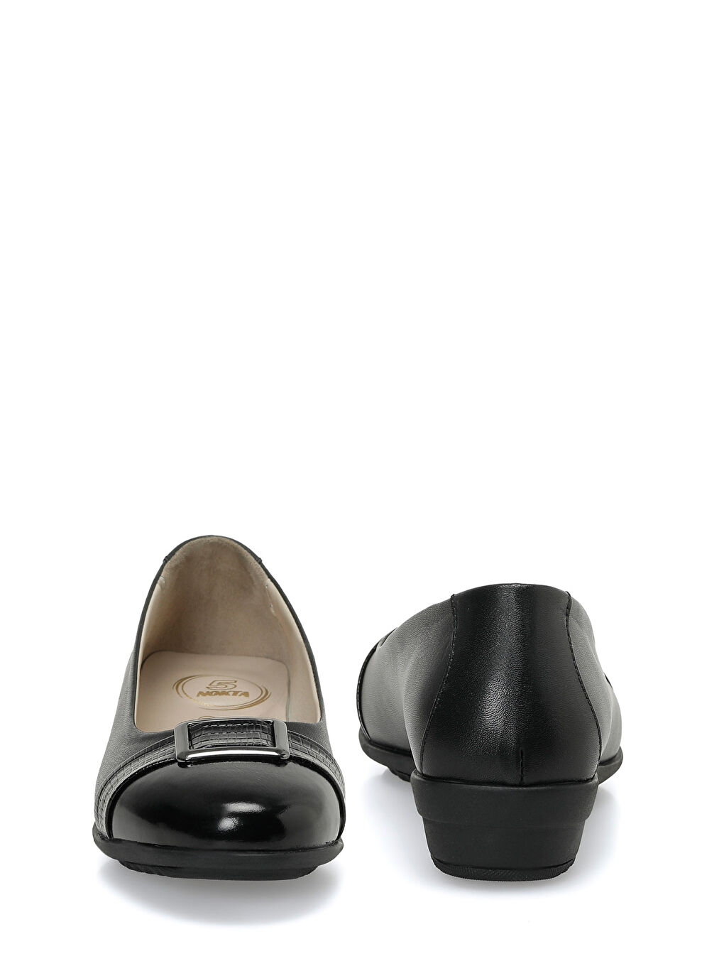 105779.Z Siyah Kadın Dolgu Topuklu Klasik Ayakkabı-4