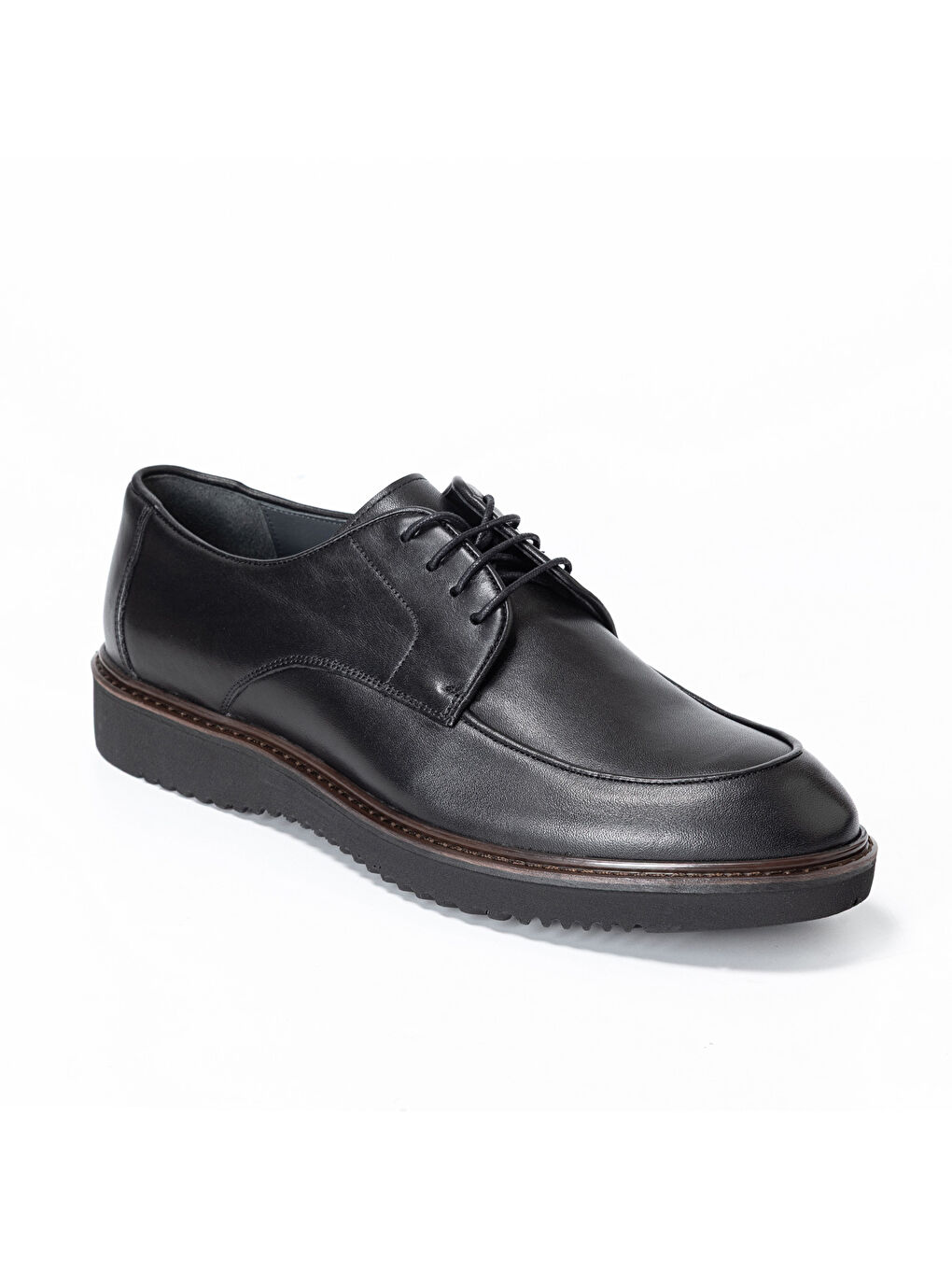 Siyah Erkek Oxford ( Klasik) KA-26Y-C4644 CASUAL Shoe-1