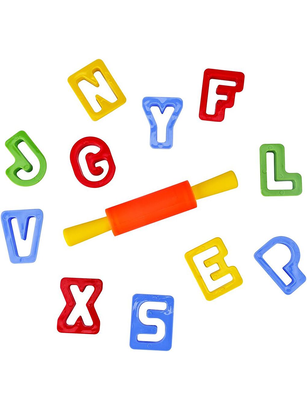 Oyun Hamuru Harfli Kalıp Seti BR-473