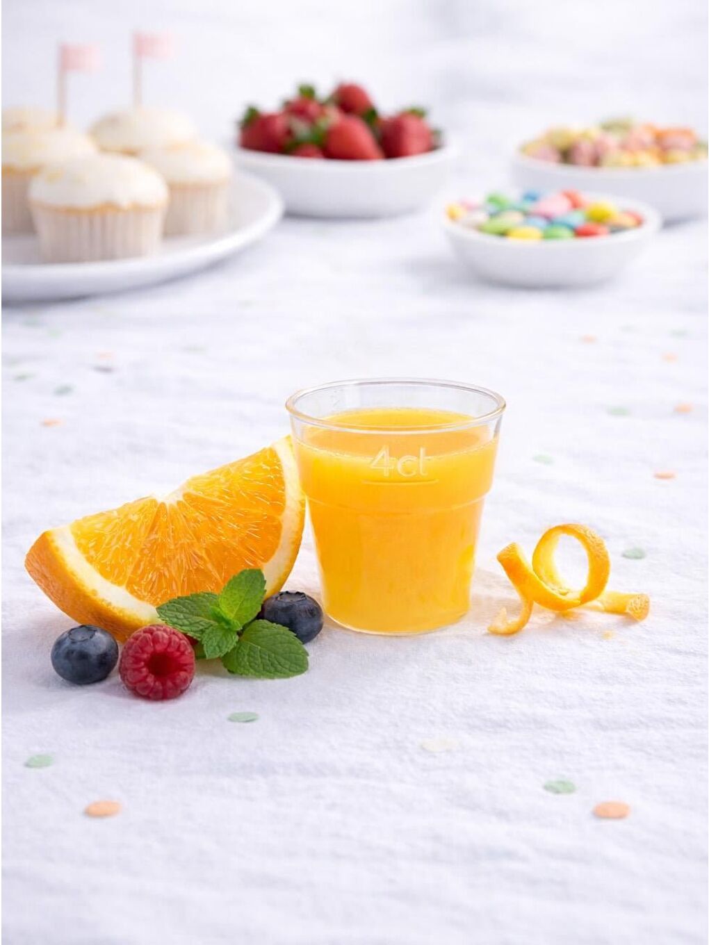 Renksiz Shot Bardağı 40Ml. 20'Li