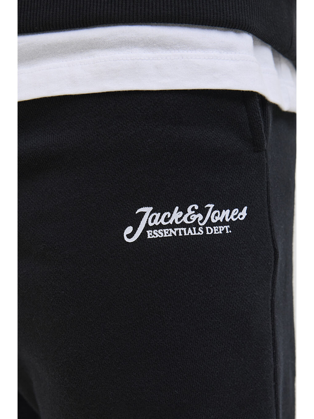 Siyah Pants Stüdio Jpstgordon Pamuklu Regular Fit Normal Bel Short 12268770-4