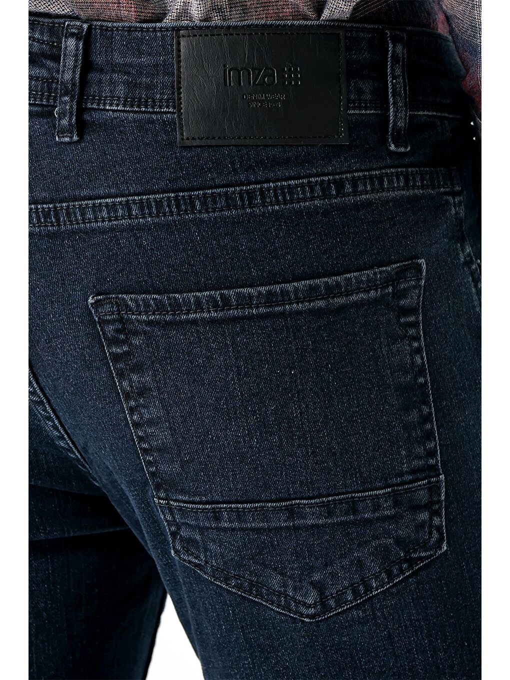 Siyah Gabardin %100 Pamuk 5 Cep Slim Fit Dar Kesim Casual Denim Pantolon 1023235163-4