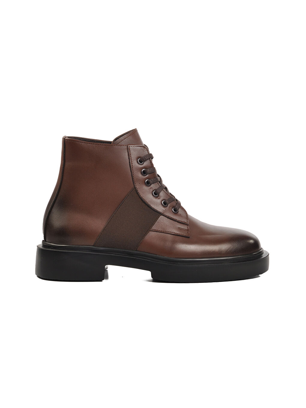 Kahverengi Kahve Hakiki Deri Erkek Bot Premium 1245 M