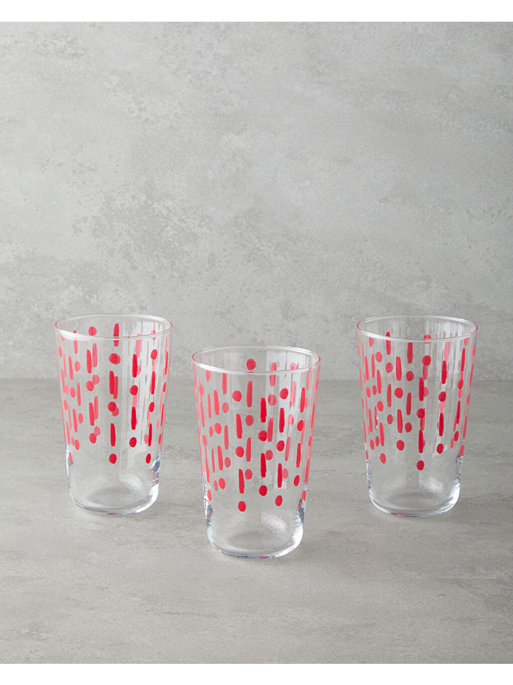 Fusion Cam 3'lü Bardak 400 ml Pembe