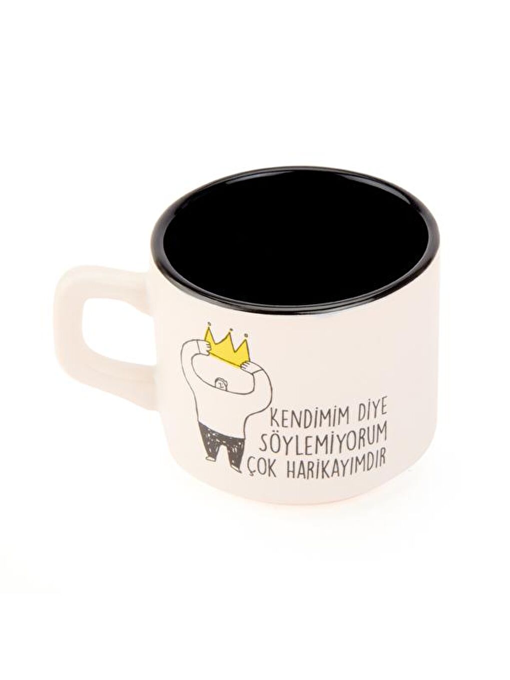 Karışık Kendimim Diye Söylemiyorum Sloganlı Venüs Kupa - Renkli - 195 ml-2