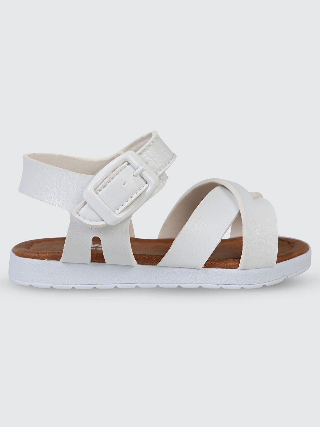 Girls Kız Çocuk Sandalet 21-25 Numara Beyaz