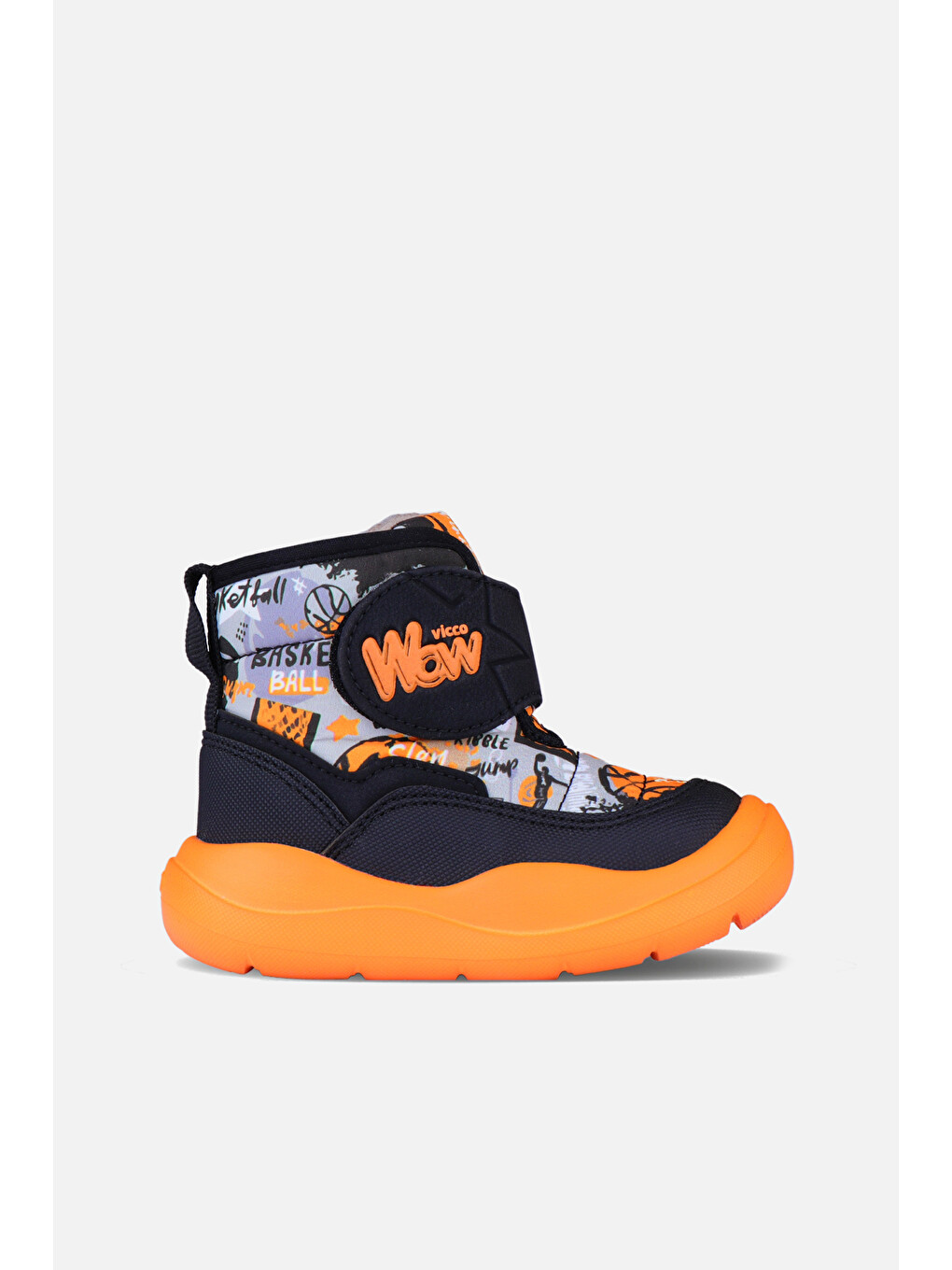 Santo Hafif Erkek Çocuk Okul Öncesi Siyah/Orange Bot