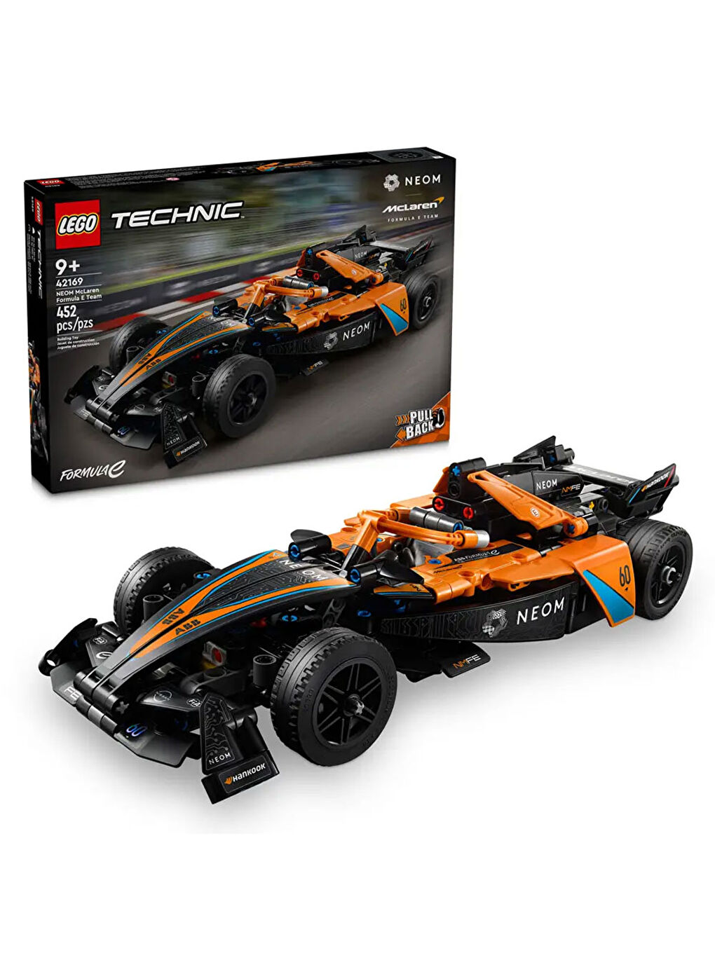 Lego Technic NEOM McLaren Formula E Yarış Arabası 42169