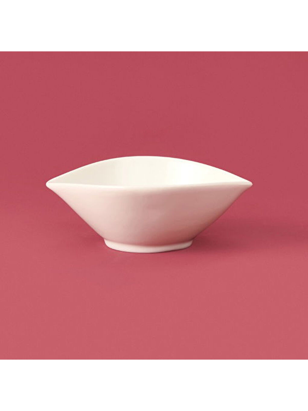 Yaprak Çerezlik - Beyaz - 11 cm