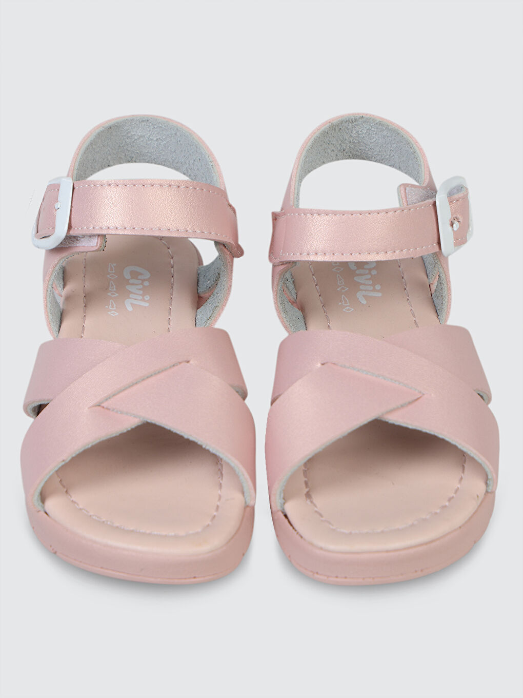 Girls Kız Çocuk Sandalet 31-35 Numara Pembe-2
