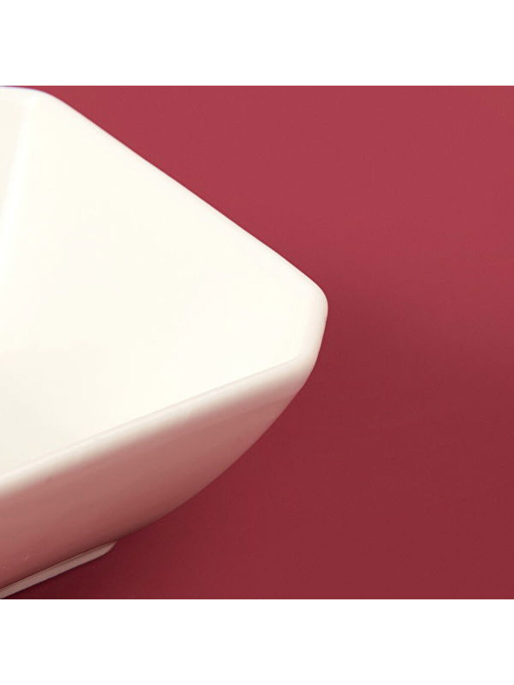 Kare Çerezlik - Beyaz - 9 cm-2