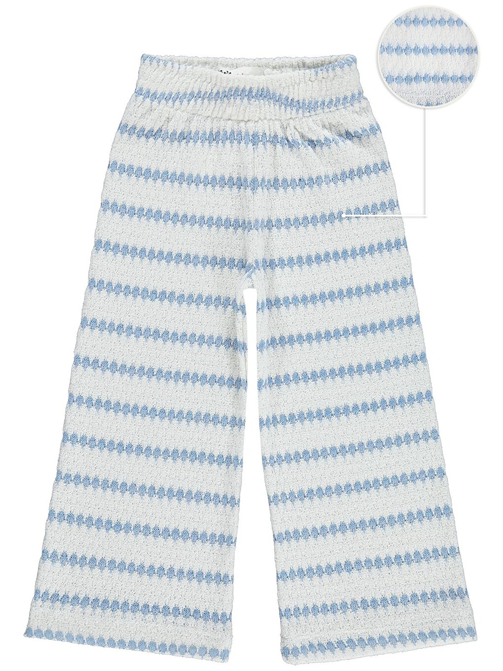 Girls Bol Paça 2-5 Yaş Pantolon - Mavi