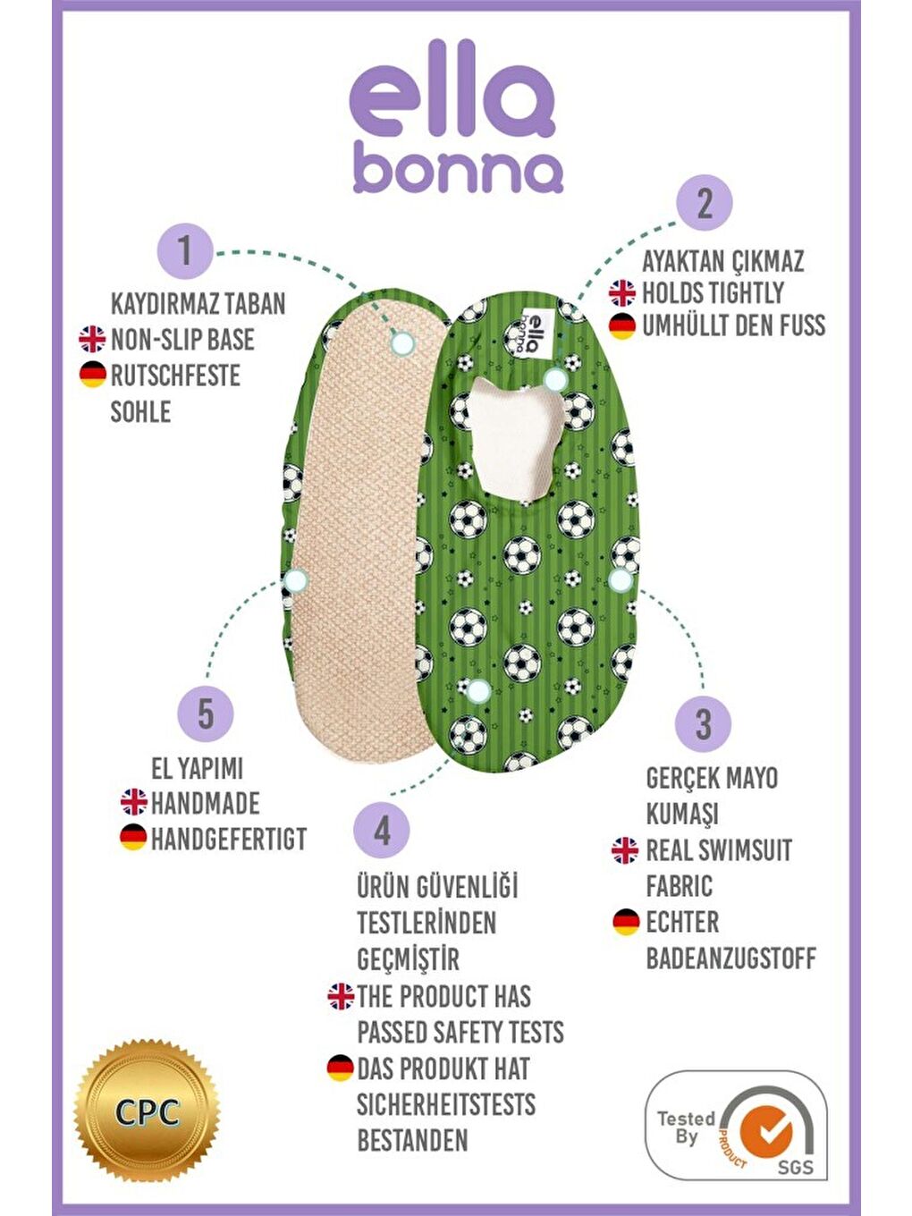 Yeşil Kaydırmaz Taban, Unisex Bebek, Çocuk Deniz Ayakkabısı, Havuz Patiği, Dinozor-2