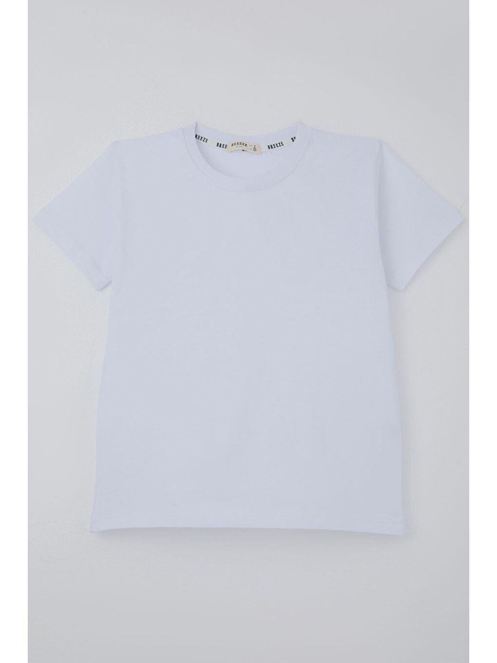 Erkek Çocuk Tişört Basic Beyaz (4-8 Yaş)-2