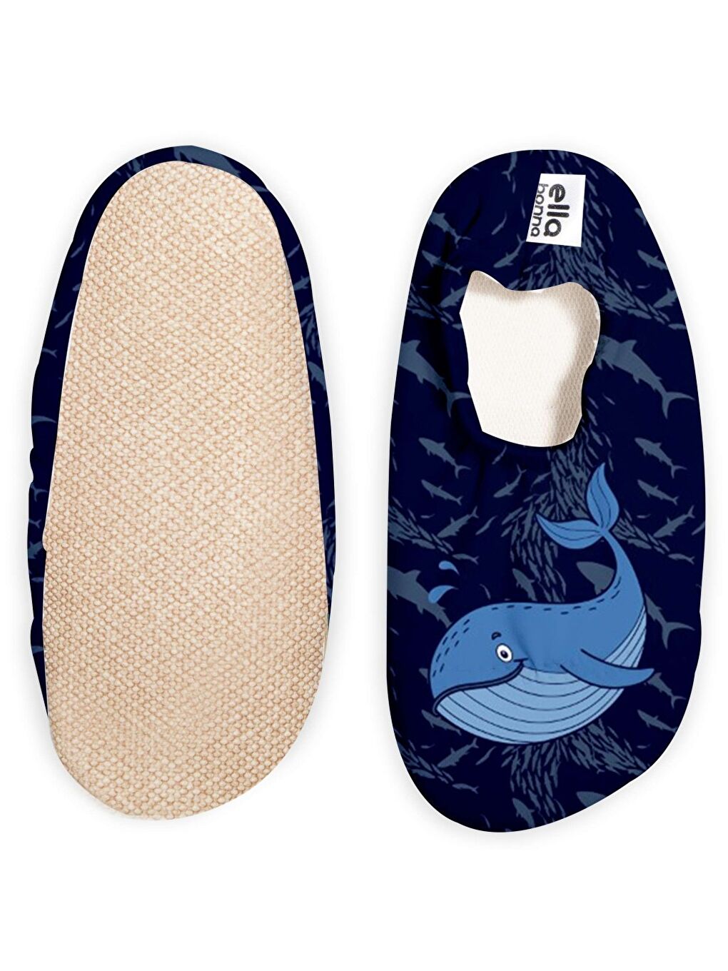 Mavi Kaydırmaz Taban, Unisex Bebek, Çocuk Deniz Ayakkabısı, Havuz Patiği, Dinozor-1