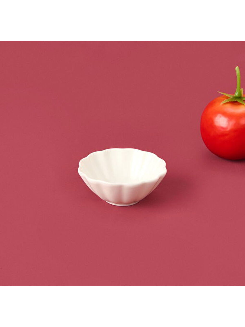 Yuvarlak Sosluk - Beyaz - 7 cm-3