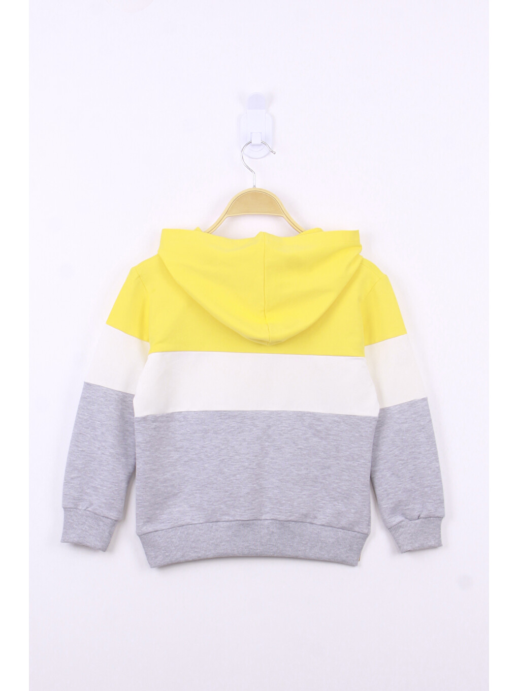 Sarı Kız Çocuk Hope Baskılı Garnili Sweatshirt-1