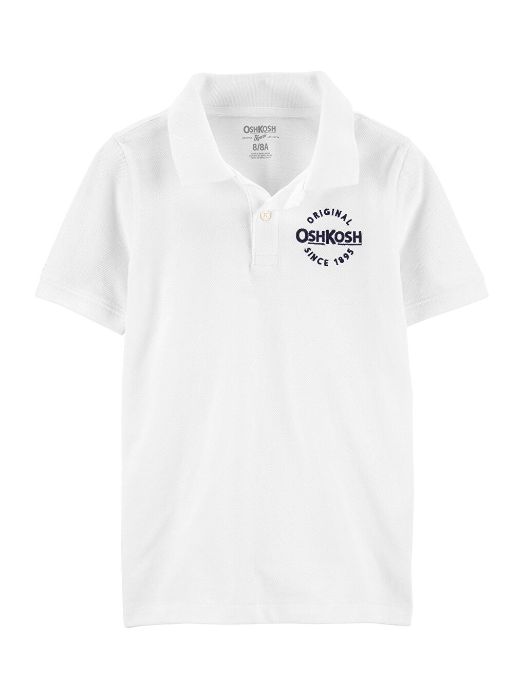 Beyaz Erkek Çocuk Tshirt