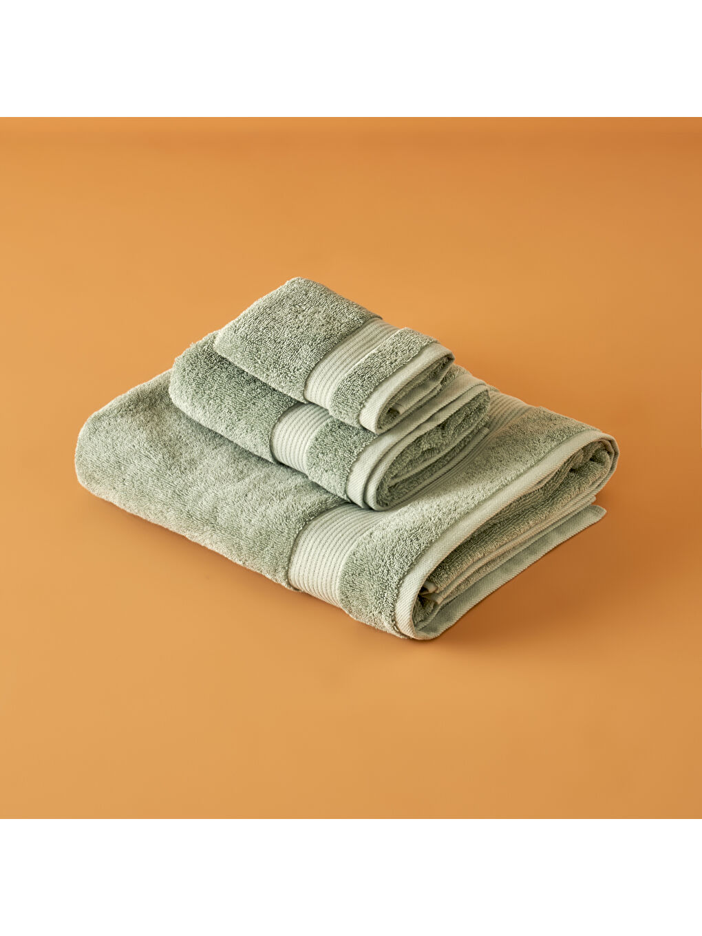 Bella Maison Yeşil %100 Pamuk Premium Dorita Banyo Havlusu Mint (90x150 cm) - 2