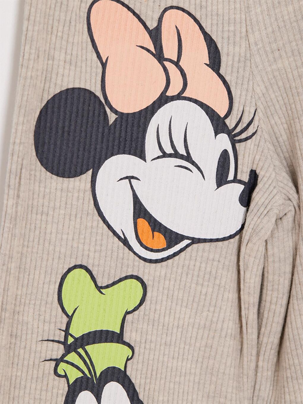 Gri Minnie Mouse Lisanslı Çocuk 2'li Takım 21239-2