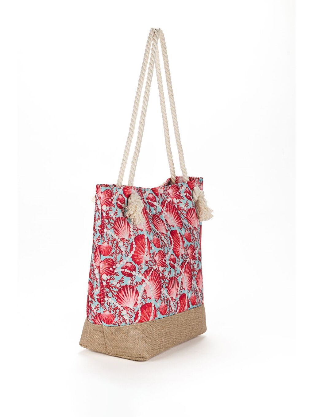 Pembe Kadın Plaj Çantası-1