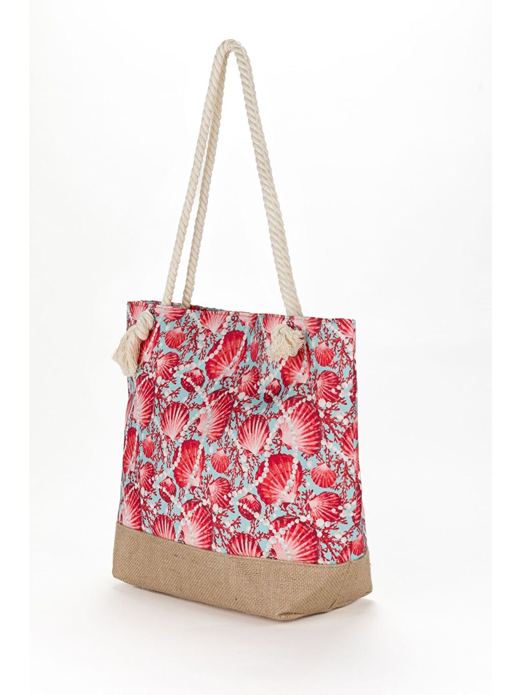 Pembe Kadın Plaj Çantası-2