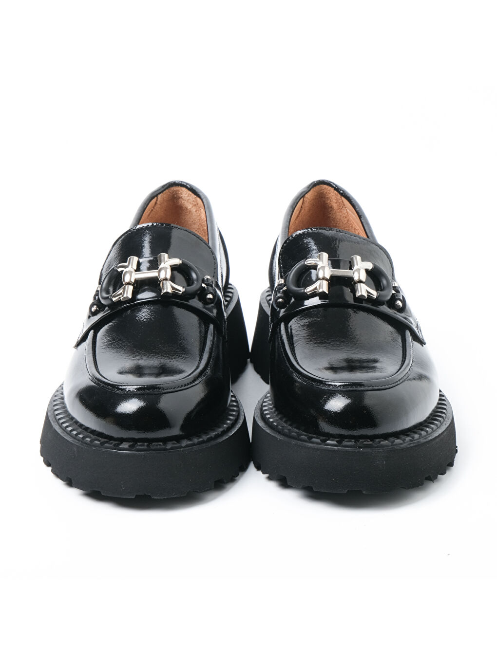 Siyah Kadın Oxford ( Klasik) MAR-23K-200-20782 SİYAH RUGAN -53-2