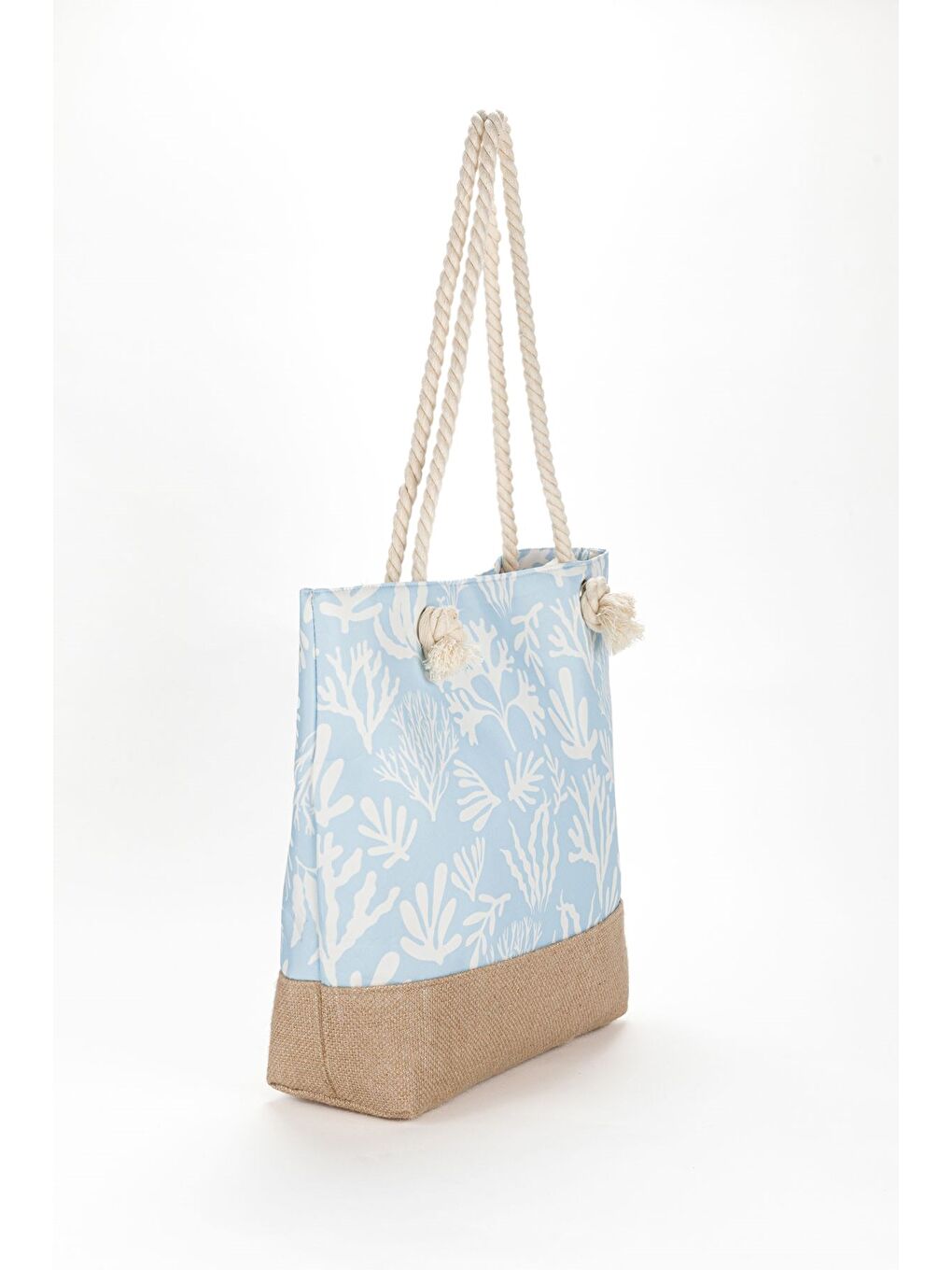 Mavi Kadın Plaj Çantası-1