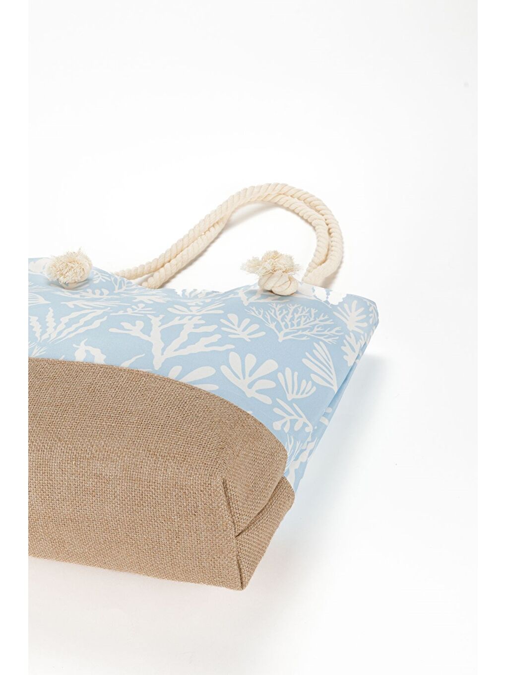 Mavi Kadın Plaj Çantası-3