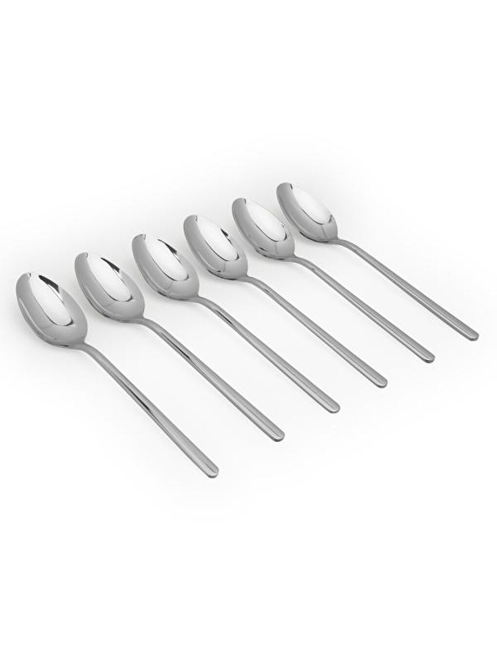 Gri Belgrad 18/10 6'lı Blister Tatlı Kaşığı