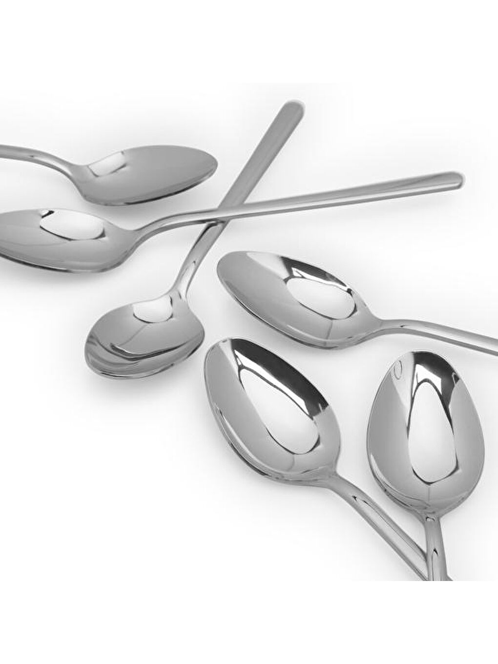 Gri Belgrad 18/10 6'lı Blister Tatlı Kaşığı-1