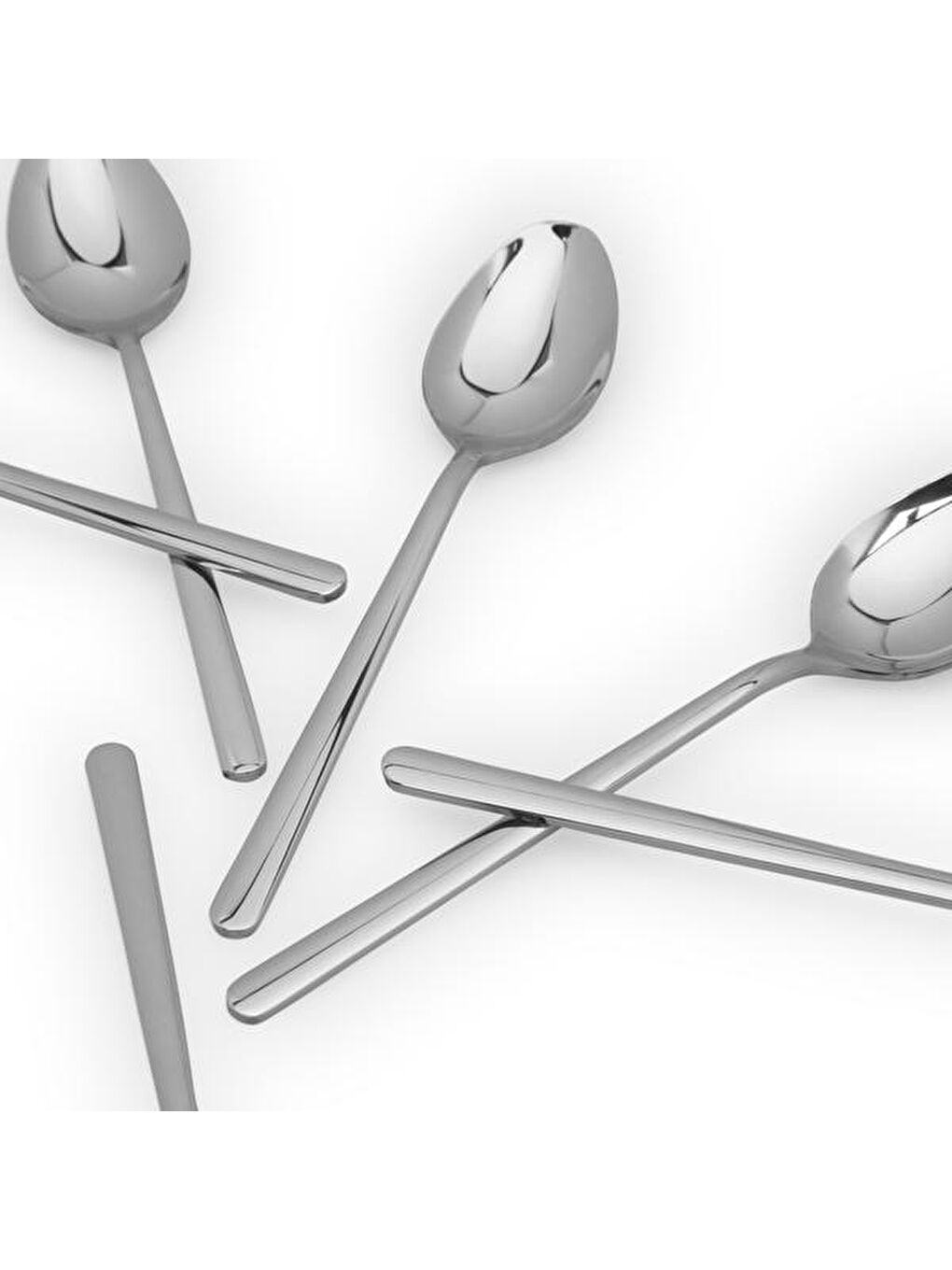 Gri Belgrad 18/10 6'lı Blister Tatlı Kaşığı-2