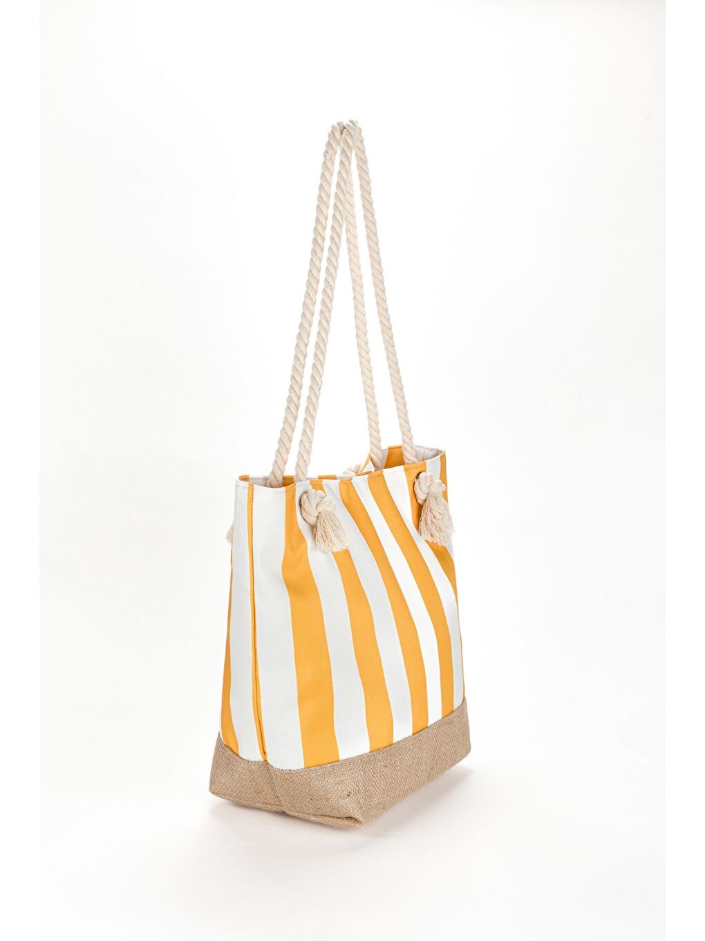 Sarı Kadın Plaj Çantası-1