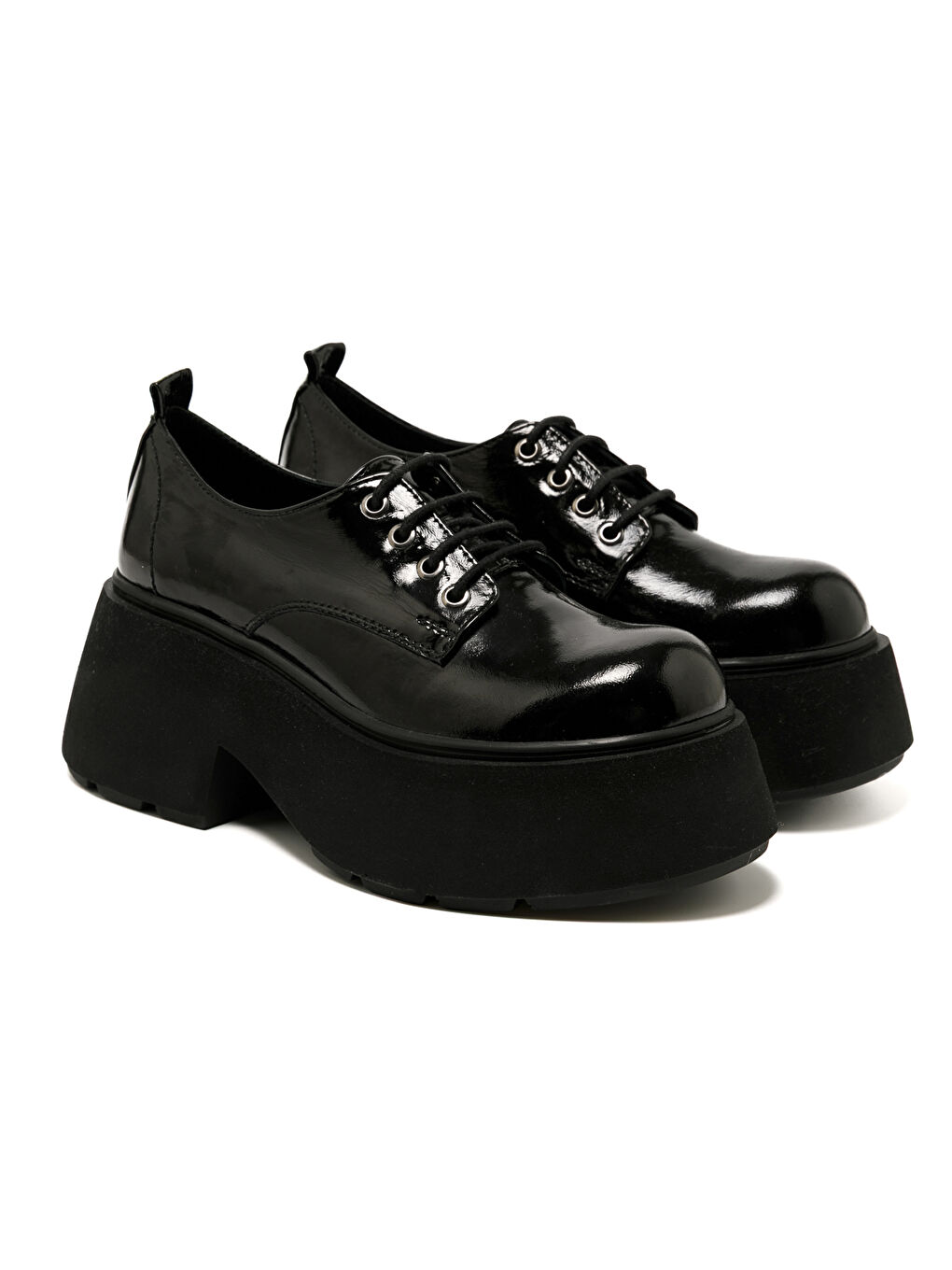 Kadın Oxford ( Klasik) RC-24K-001-R38401 295-Siyah Rugan-1