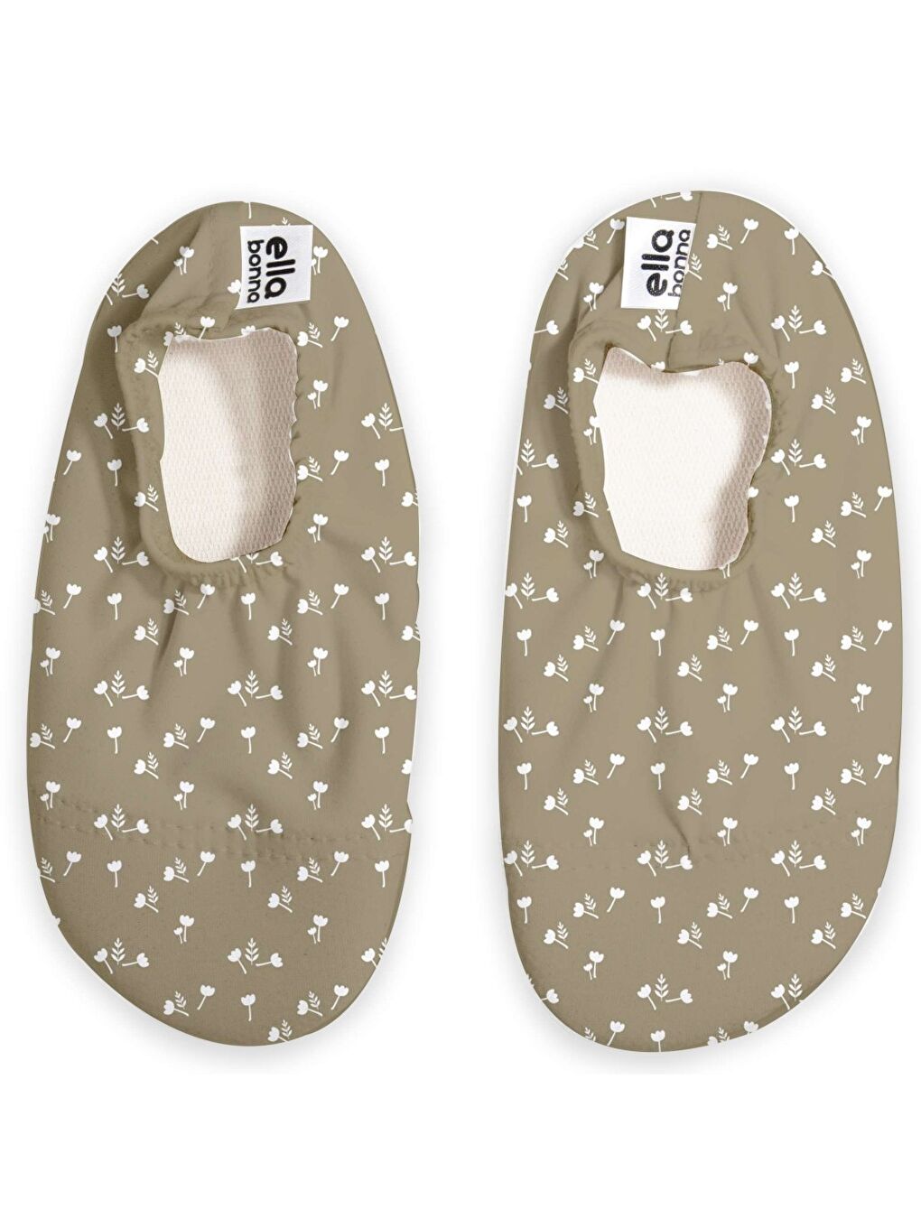 Bej Kaydırmaz Taban, Unisex Bebek, Çocuk Deniz Ayakkabısı, Havuz Patiği, Dinozor