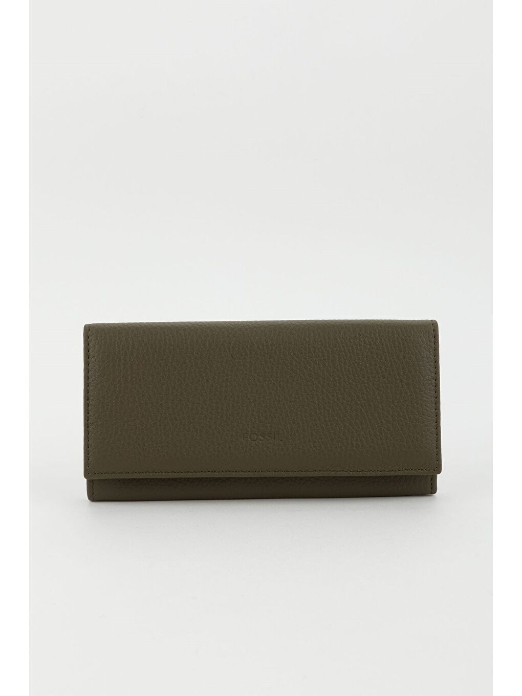 Yeşil Kutulu Hakiki Deri Buz Mavi Büyük Boy Kadın El Portföyü Kartlık Cüzdan-4