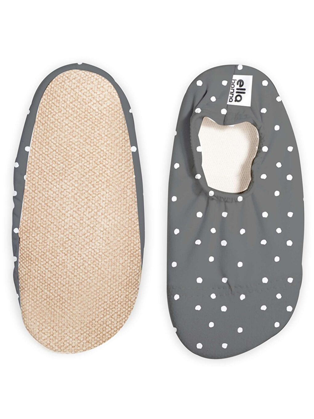 Gri Kaydırmaz Taban, Unisex Bebek, Çocuk Deniz Ayakkabısı, Havuz Patiği, Dinozor-1