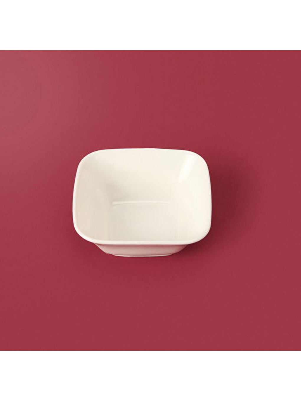 Oval Kare Sosluk - Beyaz - 7 cm-1