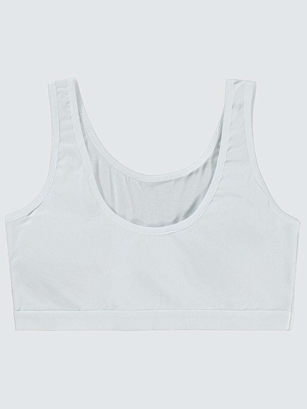 Girls Kız Çocuk Pedli Büstiyer 12-14 Yaş Beyaz