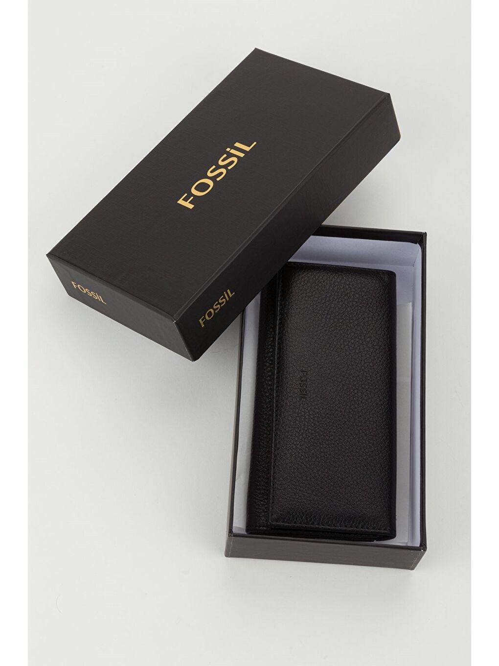 Siyah Kutulu Hakiki Deri Buz Mavi Büyük Boy Kadın El Portföyü Kartlık Cüzdan-7