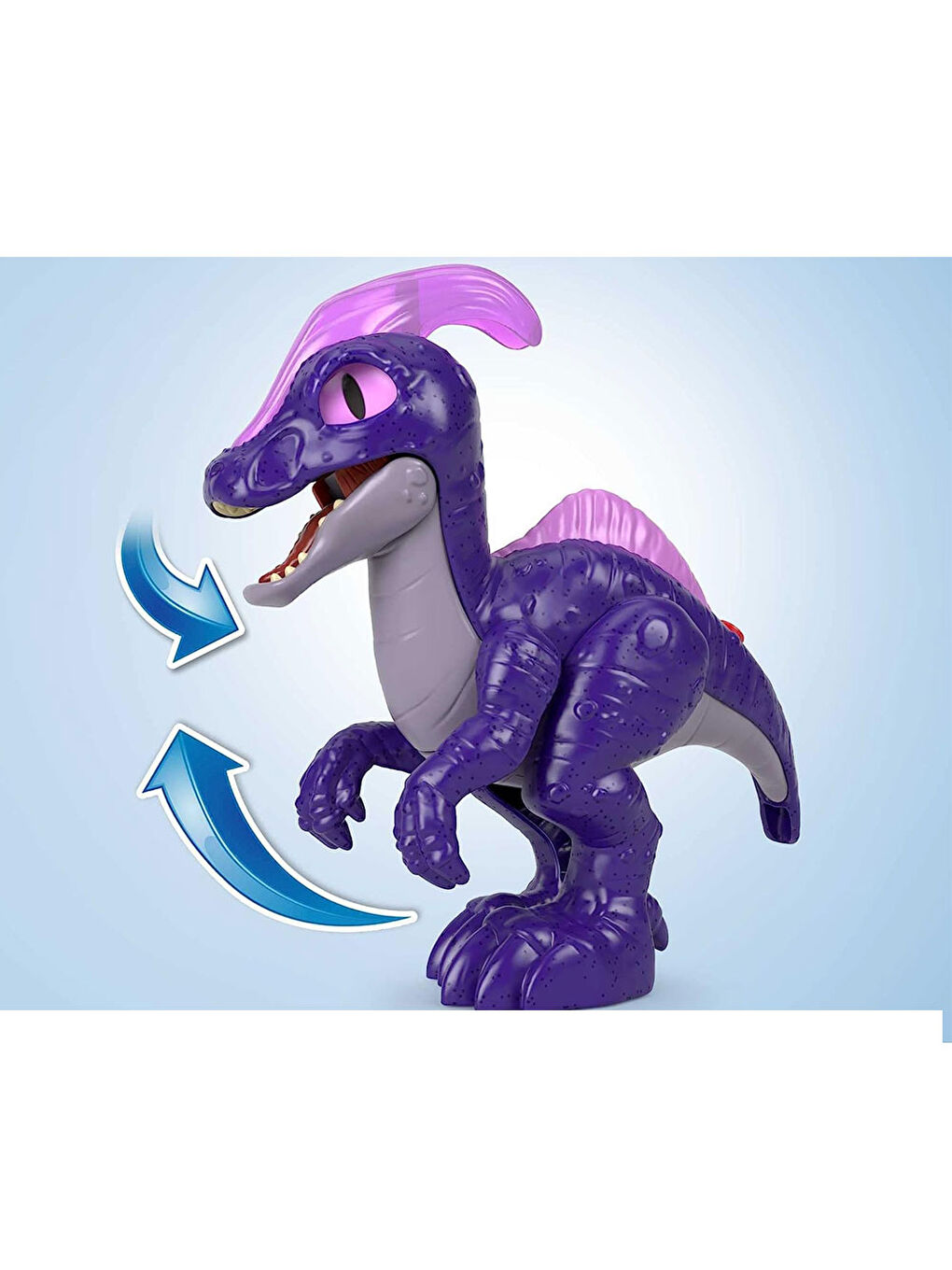 Imaginext Renksiz Jurassic World Deluxe XL Parasaurlophus HML43 - 1