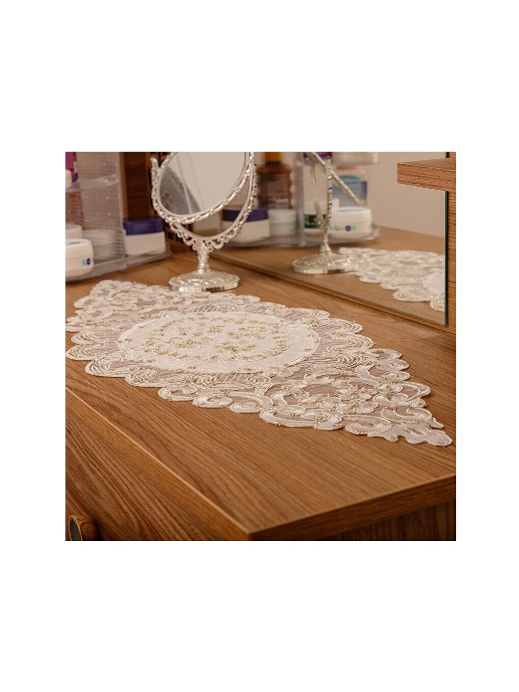 Sarı Candy Kadife Yatak Odası Takımı Gold-7