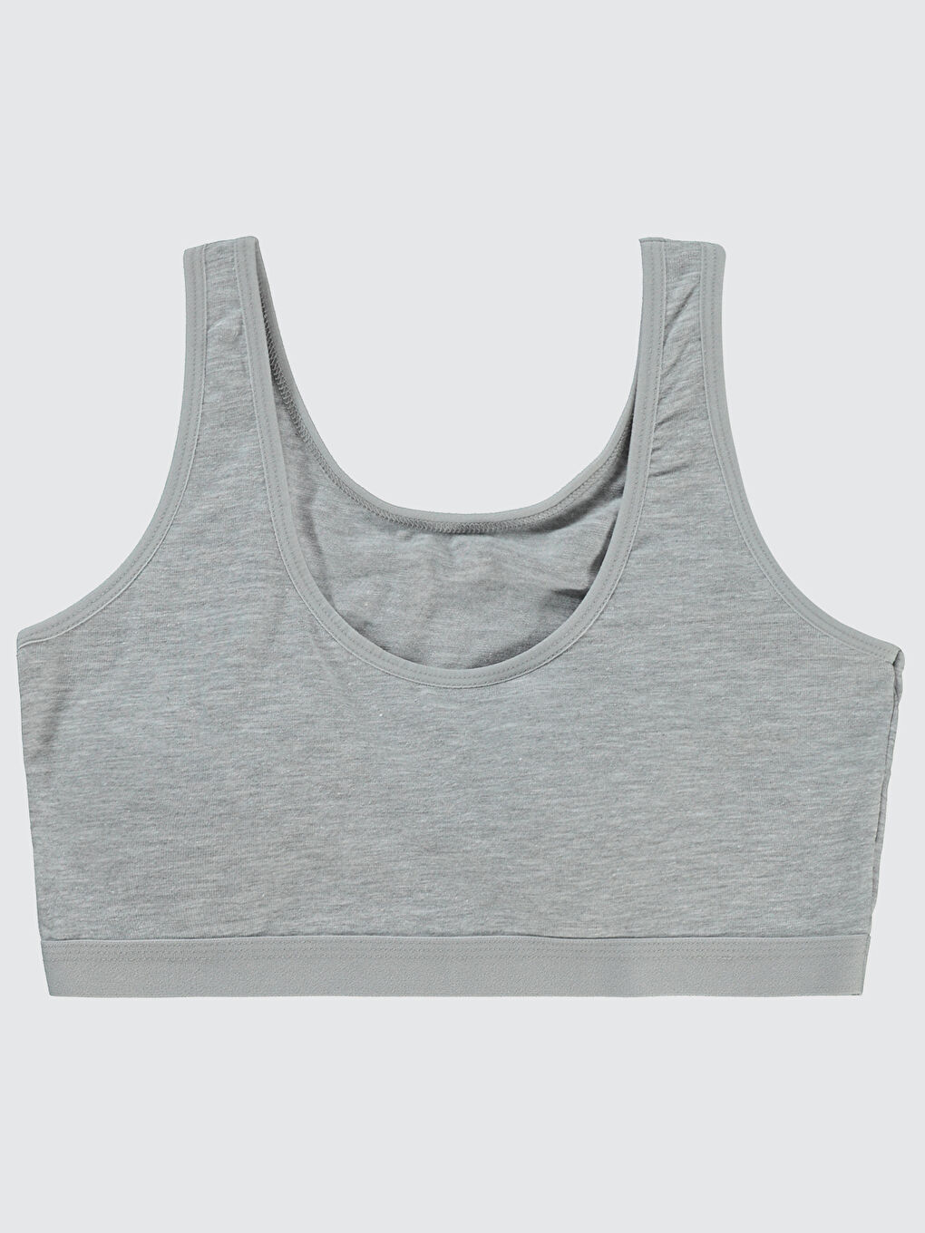 Girls Kız Çocuk Pedli Büstiyer 12-14 Yaş Gri