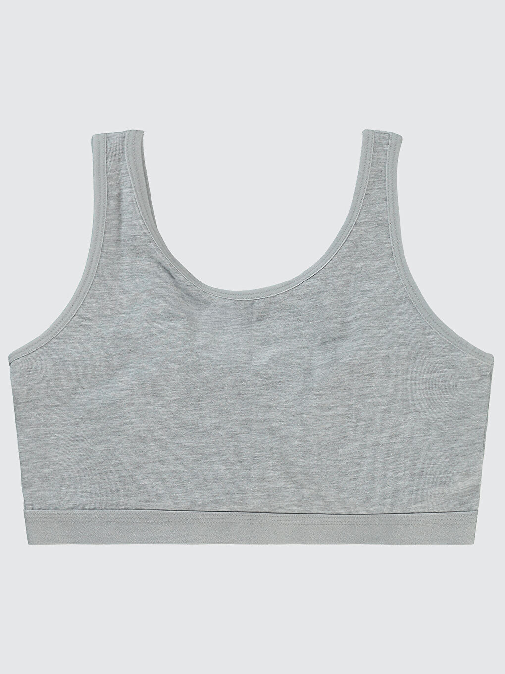 Girls Kız Çocuk Pedli Büstiyer 12-14 Yaş Gri-1