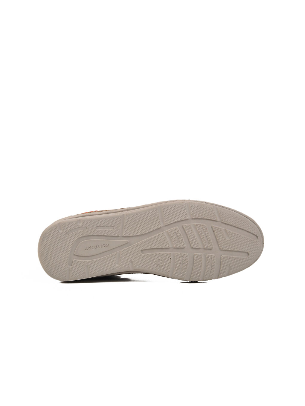 Ekru Kum Nubuk Hakiki Deri Erkek Casual Ayakkabı 2627 M-4