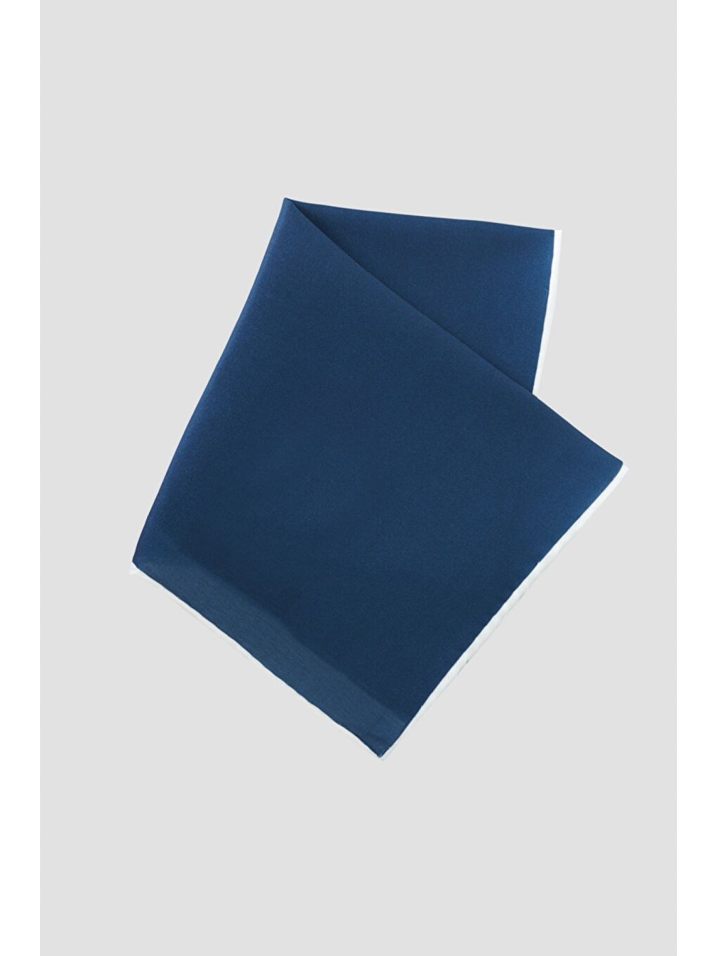 Erkek Lacivert-Beyaz Lacivert Beyaz Klasik Mendil-1