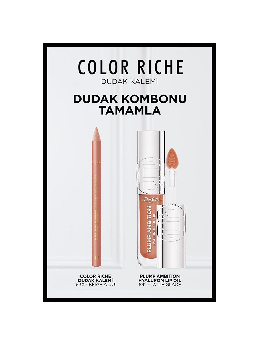 L'Oréal Paris Color Riche Dudak Kalemi - 630 Beige A Nu-2